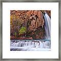 Havasu Falls Grand Canyon Arizona Framed Print