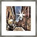 Hdr Tuscany Sun Framed Print