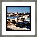 #hefe #bridges #roads #waterfront #lake Framed Print