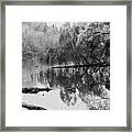 Hidden Lake Framed Print