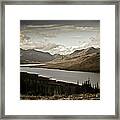 Highland View Loch Loyne Aged Framed Print