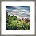 Highline Sky  #clouds #sky Framed Print