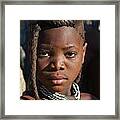 Himba Child 2 Framed Print
