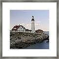 Historic Portland Head Light Framed Print