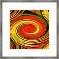 I'm Spinning Out Of Control... Framed Print