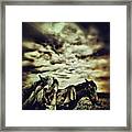 Image Created With #snapseed #newforest Framed Print