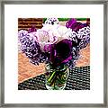 Impressionist Floral Bouquet Framed Print