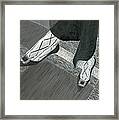 Interview Shoes 2 Framed Print