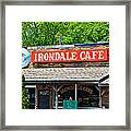 Irondale Cafe Framed Print