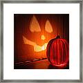 Jacko Pumpkin Framed Print