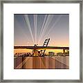 Jacksonville Rays Framed Print