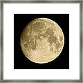 July Moon Framed Print