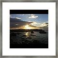 Just Finished Diving... So Relaxing Framed Print