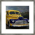 Just Follow Me 1948 Chevrolet Sedan Delivery Framed Print