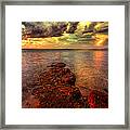 Karuah Sunset Framed Print