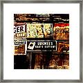 Kentucky Shed Ad Signs Framed Print