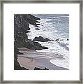 Kerry Beach Framed Print