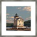 Kingston Rondout Lighthouse Framed Print