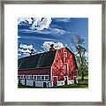 Knox Barn 13829c Framed Print