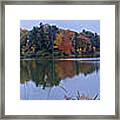 Lake Eastman Framed Print