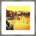 Lake In India Framed Print