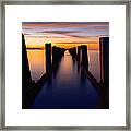 Lake Reflection Framed Print