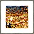 Lasal Mt. Kaleidoscope Framed Print