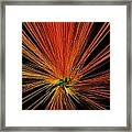 Lasers And Lights Framed Print