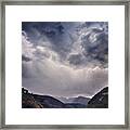 Late Summer Storms Are Rolling Through Framed Print
