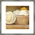 Lemon Cupcakes Feast Framed Print