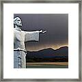 Lifting The Gloom - Ards Friary, Donegal Framed Print
