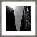 Light Of Day Framed Print