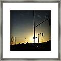 #light #streetphotography #gang_family Framed Print