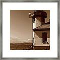 Lighthouse San Juan Framed Print