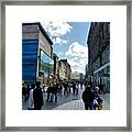 #liverpool #uk #england #street #market Framed Print