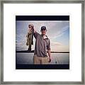 Look At That Bass!!! Bass Fishing Out Framed Print