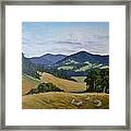 Looking South From Foxground Framed Print