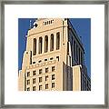 Los Angeles City Hall Framed Print