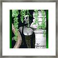 Lost In The Garden Framed Print