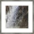 Lower Yosemite Falls Detail Framed Print