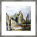 Majestic Mountains Framed Print