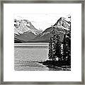 Maligne Lake Framed Print
