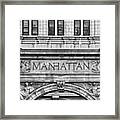 Manhattan Municipal Bldg. - New York Framed Print