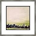 Manhattan Framed Print