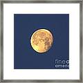 March Moon Framed Print