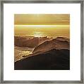 Marin Sunset Framed Print