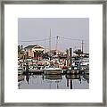 Marina Harbor Framed Print