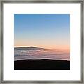 Mauna Loa Sunset Framed Print
