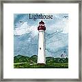 May The Magnificent Lighthouse Framed Print