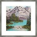 Meet Me At The River Framed Print